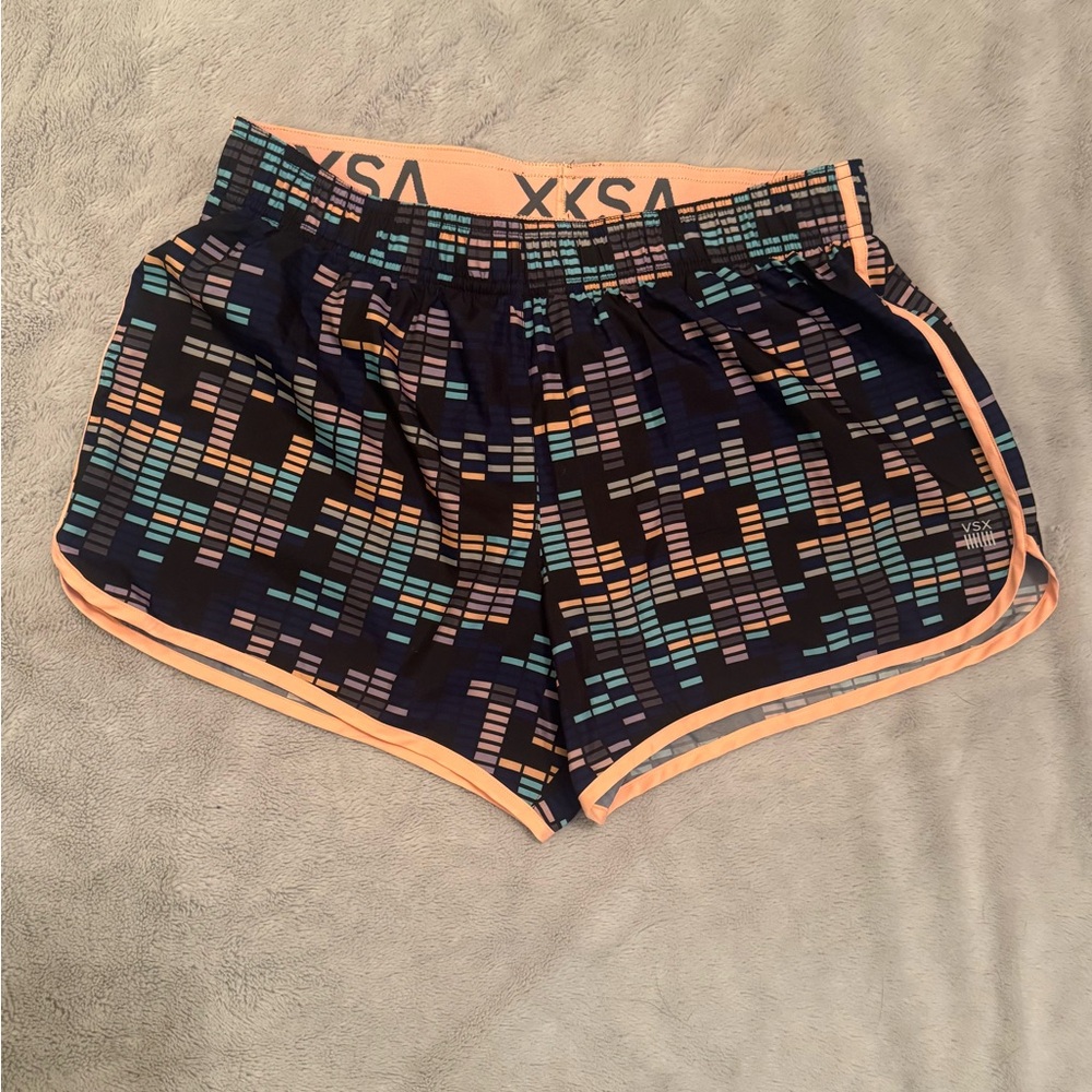 Victorias Secret VSX Sport The Player Running Shorts Print Womens S